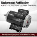 23378805 54421193 Air Compressor Motor Fits for Ingersoll Rand