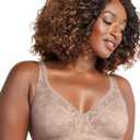 Bali Women's Lace Underwire Bra, Passion For Comfort Convertible Bra, Soft Lace Bras, 34DD