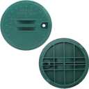 2 Pcs 10 inch Valve Box Cover,valve box cover,Sprinkler Valve Box CoverLid Replacement for Sprinkler System Irrigation Circular Valve Box Lid, Valve Box Cover Lid (10 inch)