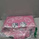 Mahjong Mat - Elegant Pink with Lace Trim | Non-Slip Rubber Gaming Mat & Noise Reducer | for Mahjong Tiles, Poker, Cards, Dominoes, Board Games | 32.4x32.4 Inch (Pink-blue and White Porcelain)