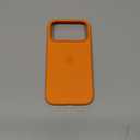 Apple iPhone 17 Pro Silicone Case with MagSafe and Camera Control: Lightweight Phone Case, Wireless Charging Compatible, Smooth Matte Finish; Orange