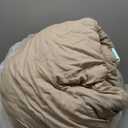 Cottonight Cream Coffee Comforter Set California King Khaki Bedding Comforter Set Cal King Dark Champagne Solid Blanket Quilts Modern Soft Cream Khaki 3 Piece Bedding Set