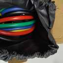 WHATAFIT Resistance Bands, Exercise Bands, Workout Bands with Handles, Door Anchor and Ankle Straps, 5 Resistance Levels Fitness Bands for Strength Training, Physical Therapy, and Home Gym Equipment