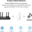 TP-Link AX1500 WiFi Extender Internet Booster(RE500X), WiFi 6 Range Extender Covers up to 1500 sq.ft and 25 Devices,Dual Band, AP Mode w/Gigabit Port, APP Setup, OneMesh Compatible