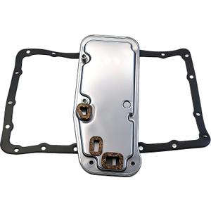 Automatic Transmission Filter Oil Pan Gasket Kit A340F A343F Compatible with Toyota 1996-2010 4Runner 1998-2002 Land Cruiser 2001-2007 Sequoia 00-15 Tacoma 98-02 LX470 Replaces 3533060030 35330-60030
