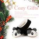 Cute Animal House Slippers, Warm Fuzzy Slipper Socks with Grippers Non Slip, Cozy Funny Gifts (S)