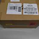 Black Pendant Lights Kitchen Island, Dual Shade Hanging Lights Fixtures with Metal and Clear Glass, Modern Kitchen Pendant Lighting Over Island for Dining Room, AD-24022-1P-BK