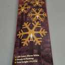 Christmas Solar Pathway Lights, Solar Snowflake Lights with Stake Landscape Outdoor Waterproof Christmas Decorations for Garden Yard Lawn Patio Walkway, 5 Pack