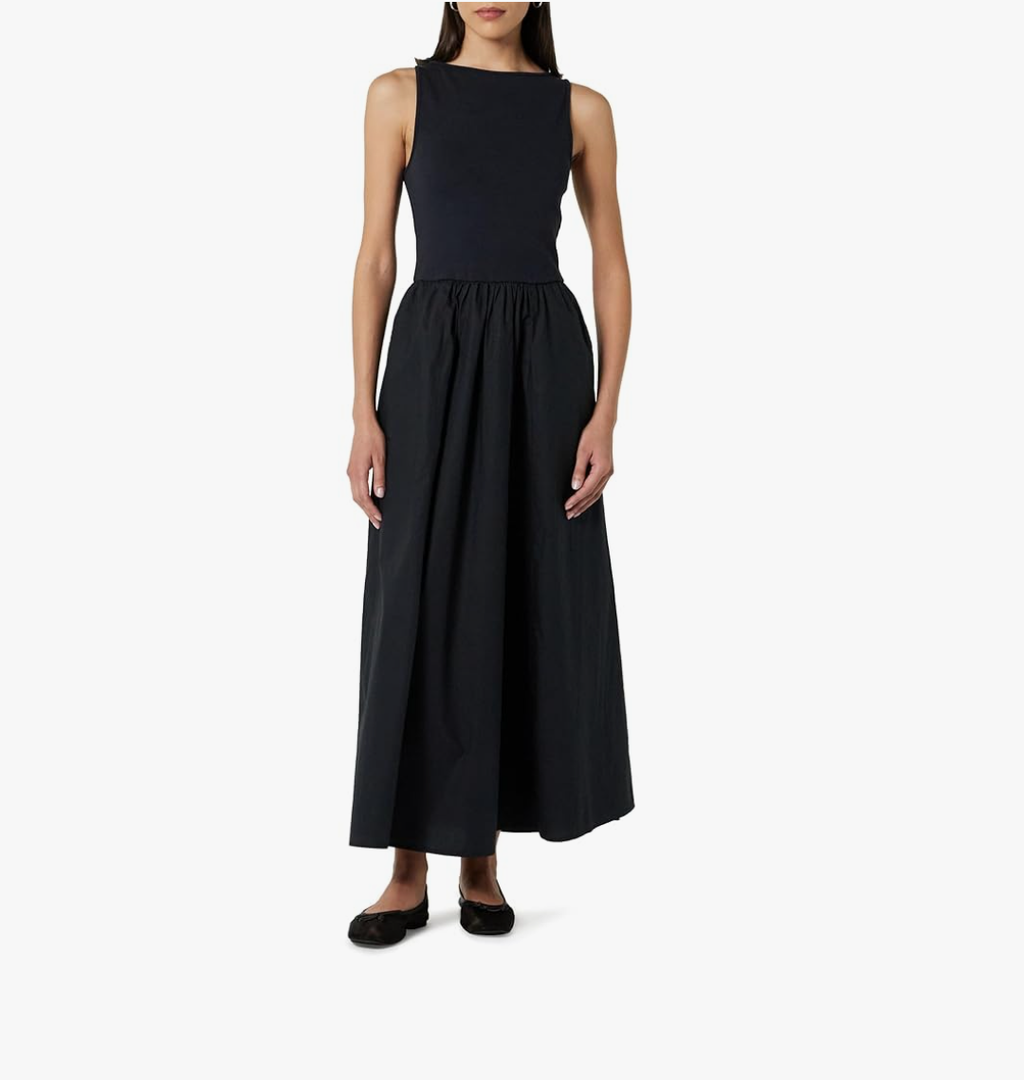 Pretty Garden  Women's  Fabric Midi Tank Dress, Size Small
