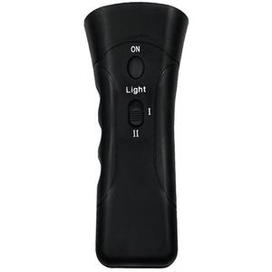 Ultrasonic Dog Training Device with LED Light, Anti-Barking Deterrent, Handheld Behavior Control Tool, 6.9-inch Length