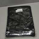 Craft Felt Fabric by The Yard Thickness 1.6mm 36" x 72" Soft and Durable Felt Fabric for Sewing Crafts Blankets DIY Creative Project (Black)