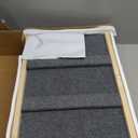 2026 Upgraded Dog Ramp for Couch, Foldable Small Dog Ramp for Sofa, 4 Adjustable Height from 13'' to 21", Portable Stable Pet Steps with Non-Slip Pad, Pet Ramps Use for Sofa Couch Stairs (A-wood Color)