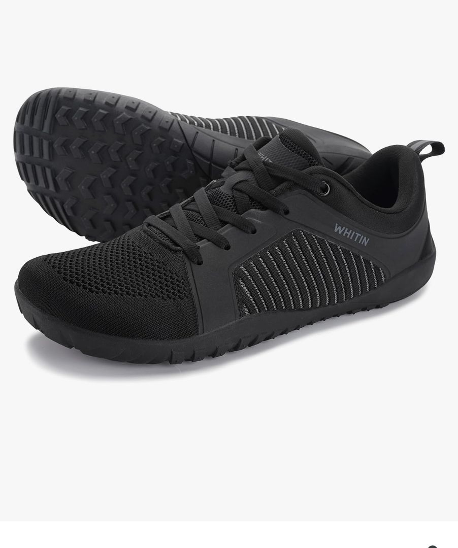 WHITIN Men's Barefoot Trail-Running Shoes | Wide Toe-Box | Zero-Drop Sole | Optimal Traction