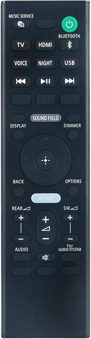 RMT-AH510U Replacement Remote Control Commander fit for Sony HT-A5000 5.1.2ch Dolby Atmos Soundbar HTA5000 Sound Bar Home Theater System
