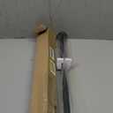 Amazon Basics Adjustable Sturdy Spring Tension Curtain Rod, No Drilling/No Holes, 36-54", Black, Classic Finial
