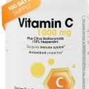 Nutra Vitamin C 1000 mg 100 Capsules Dosage with Citrus Flavonoids and 10% Hesperidin Daily Nutritional Intake Easy-to-Swallow Supplement