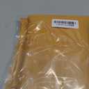DONREN 30 Inch Gold Yellow Small Window Curtains - Blackout Room Darkening Curtain Tiers with Rod Pocket,Set of 2 Panels