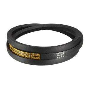 uxcell A55 Drive V-Belts 55" Inner Length 13mm Width 8mm Thick JIS Standard A-Section Rubber Drive Industrial Transmission Belt