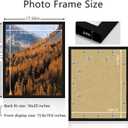 Picrit 16x20 Picture Frame, Photo Frame for Wall Mounting Display, Black
