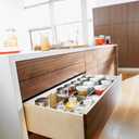 Blum TANDEM plus BLUMOTION Concealed Undermount Drawer Slides (Runners) Kit, 21-Inch, Full Extension, Soft-Close, Steel, 100 lb. Load Capacity for Wood Drawers (6 Kits)