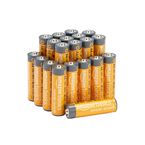 Amazon Basics 4-Pack of 20 pcs AAA Alkaline High-Performance Batteries, 1.5 Volt, 10-Year Shelf Life