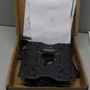 Amazon Basics Full Motion Articulating TV Wall Mount, with Swivel and Tilt, for 26" to 55" TVs and Flat Panels up to 80 Lbs, VESA Compatible, Black