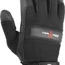 Triple Eight Downhill Longboard Slide Glove for Downhill Skateboarding (1-Pair), Black, Small / Medium
