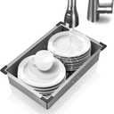 Stainless Steel Dish Tub for Kitchen Sink, 11"x18"
