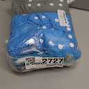 ALVABABY Baby Cloth Diaper 6 Pack with 12 Inserts One Size Cloth Diaper Covers Adjustable Washable Reusable for Baby Girls and Boys (Boy Color 101)