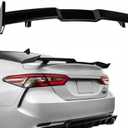 Highkick Trunk Spoiler Wing Gloss Black JDM TRD Style Compatible with 2018-2024 Toyota Camry Rear Trunk Spoiler