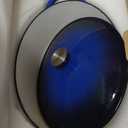 7 quart enameled oval dutch oven pot with lid - perfect for bread baking, Nonstick enamel CoatingTight-Sealing Pot for Bread Baking, Braising, Soups & Stews, Oven/Stovetop/Grill Safe, Blue