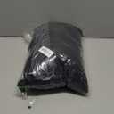 NICETOWN Halloween Patio Blackout Curtain Shades, 2 Panels, 55 inches x 102 inches, Black, Summer Home Decoration Thermal Insulated Grommet Blackout Draperies/Drapes for Kitchen