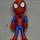 Marvel’s Spidey and His Amazing Friends - Feature Plush Spidey Secret Hero Reveal - 12” Plush with Sounds - Toys for Kids Ages 3 + - Superhero Toys for Kids 3 and Up