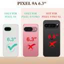 Marble Case for Google Pixel 9A 5G, Soft Silicone Clear TPU Case for Women, Pixel 9A Cute White Blue Marble Pattern Anti-Scratch Shockproof Protective Cover for Google 9A 6.3-inch (Blue)