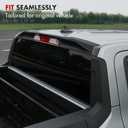 Mabett Cab Rear Roof Spoiler Compatible with 2026,2022-2025 Ford Maverick Scuff Resistant ABS Truck Top Wing Lip Exterior for Ford Maverick Accessories