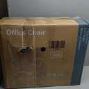 OLIXIS Home Office Chair, Mid Back Computer Ergonomic Mesh Desk with Large Seat, Executive Height Adjustable Swivel Task with Lumbar Support and Armrest, for Adults, Black, 18.5"D x 20.08"W x 41.5"H