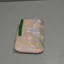 Kintion Travel Makeup Mirror, Portable LED Lighted Makeup Mirror, 360 Rotation Touch Screen Vanity Mirror, 60 LEDs, 3-Color Dimmable Lighting, Rechargeable Tabletop Folding Cosmetic Mirror, Pink