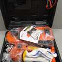 E-HEELP Electric Car Jack Kit 5Ton 12V Hydraulic Car Jack Lift (Lifting Range: 6.1~17.7 inch) with Electric Impact Wrench for SUV MPV Sedan Truck Change Tires Garage Repair