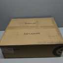 VIVOHOME Containment Mat (7'9" x 16') with Stay Put Corner, PVC Garage Floor Mats, Heavy Duty Garage Parking Mat with a Squeegee,Black