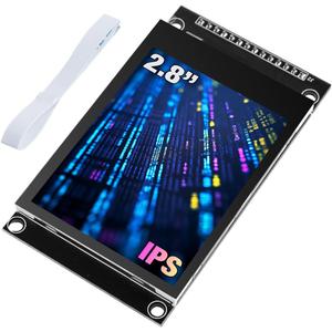 Hosyond 2.8 inch 240x320 IPS Capacitive Touch Screen SPI Serial ILI9341V Driver LCD Display Module for Arduino R3/Mega2560