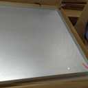 LOAAO 55X30 Gold Bathroom Mirror, Rounded Rectangle Gold Frame Mirror, Brushed Gold Bathroom Vanity Mirror Wall-Mounted, Anti-Rust, Tempered Glass, Hangs Horizontally or Vertically