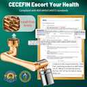 Patented CECEFIN 1080Swivel Faucet-Extender Sink-Aerator - 2-Mode Splash Water Tap Extension, Kitchen Bathroom 360 Rotate Spray Attachment, Multifunctional Universal Robotic Arm -Wash Hand/Hair/Face