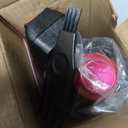 Aima Beauty One Step Hair Dryer & Volumizing Hot Air Brush, Ceramic Straightener Brush, Curler & Hot Comb 4 in 1 Salon Ionic Hair Brush, Rose Pink