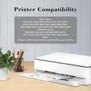 Printer Ink 62 XL 62XL Envy 7645 for HP 62 XL Black Ink Cartridge HP Ink 62 62XL Ink Cartridges Black HP62 HP62BK for ENVY 5540 5544 5545 5642 5660 5664 7640 7645, OfficeJet 200 250 258 5740 5745 5746