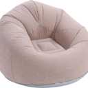 Inflatable Lounge Chair, Portable Foldable Sofa Chair, Comfortable and Soft, Ergonomic Camping Chair, for Living Room Bedroom Balcony Outdoor