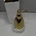 304 Stainless Steel Soap Dispenser 16oz Rust-Proof Liquid Soap Pump Bottle for Kitchen or Bathroom Countertop Hand Dish Lotion Leak-Proof (Polished Gold)