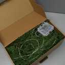 6FT PARTY JOY Seasonal Artificial Christmas Garland with LED String Lights Pine Needle Cypress Garland for Holiday Winter Indoor Outdoor Decor