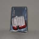 ESR for AirPods 4 Case, Compatible with AirPods 4 Generation Case (2024) (USB-C), Compatible with MagSafe, Drop-Proof Lock, Easy Open, Cyber Series, Red