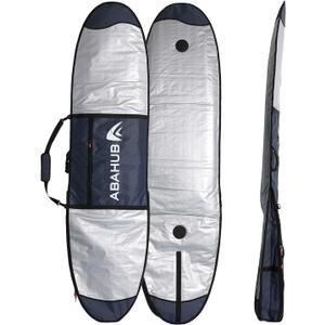 Abahub Surfboard Travel Bag, Foam Padded Day Bag Cover for 6'0-10'0, 6'6x22"