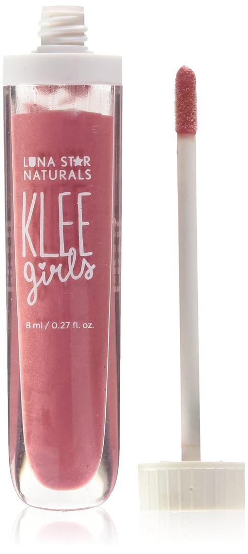 Luna Star Naturals Klee Girls Lip Gloss, Tahoe Interlude Sandy Pink, 0.34 Fluid Ounce